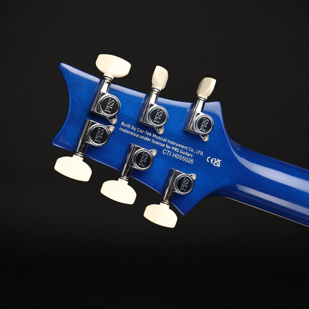 PRS SE Custom 24-08 Quilt (2026) in Lake Blue with Gig Bag #H055026
