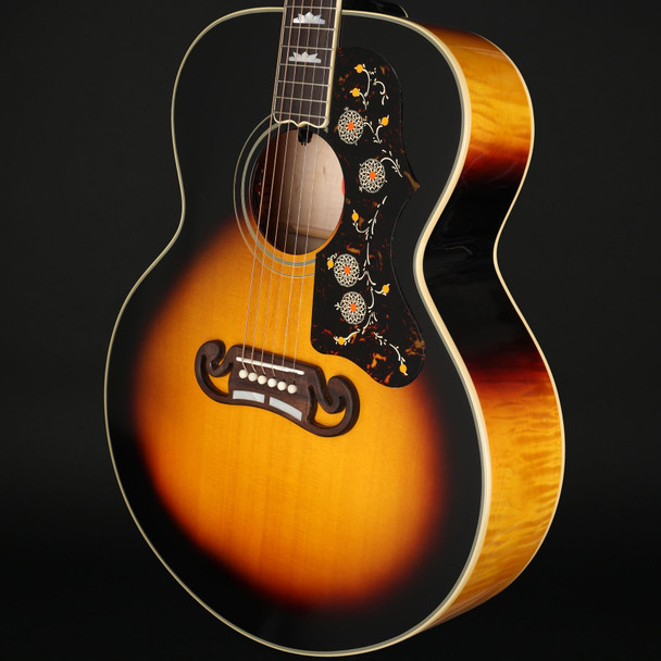 Epiphone Inspired by Gibson Custom 1957 SJ-200 Reissue in Vintage Sunburst with Case