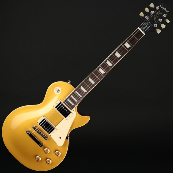 Epiphone Inspired by Gibson Les Paul Standard 50s Goldtop with Gig Bag