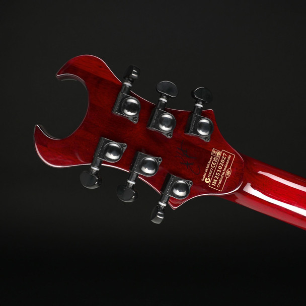 Schecter Synyster Standard Plus in Transparent Deep Red #IM25102027