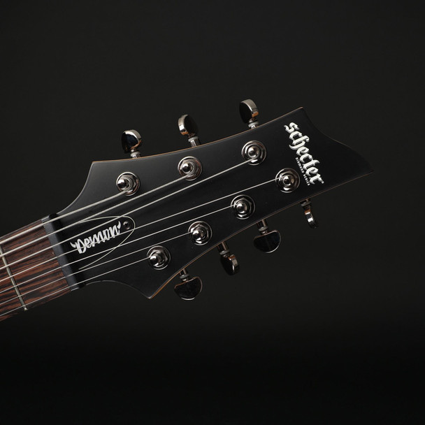 Schecter Demon 7 in Aged Black Satin
