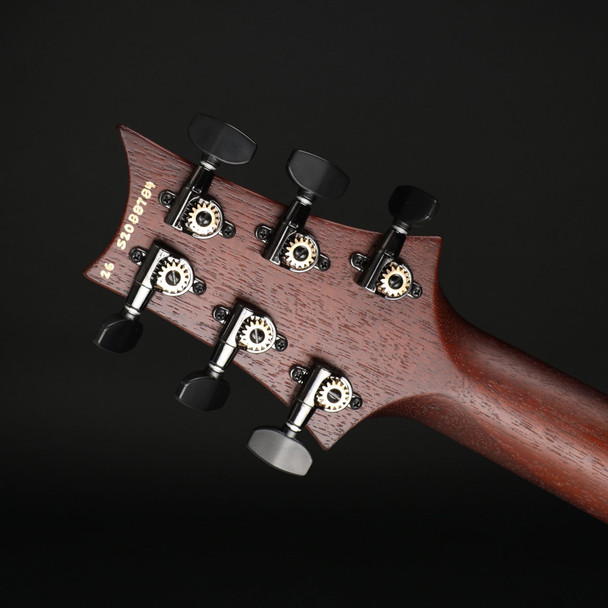 PRS S2 Custom 24-08, Poplar Burl Top Limited Edition in Black Gold Burst #S2088784
