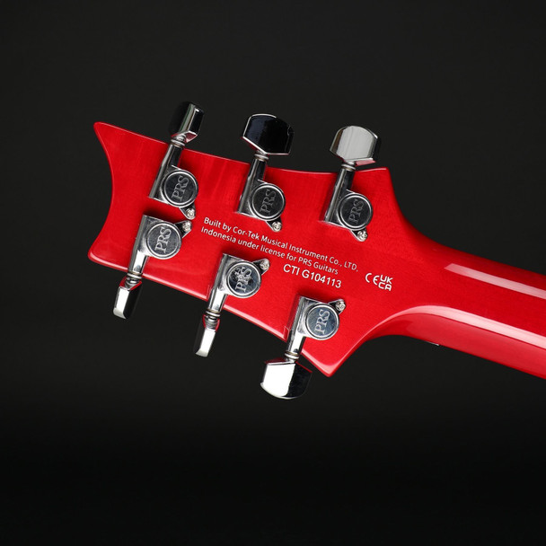 PRS SE Custom 24 Floyd in Charcoal Cherry Burst #G104113