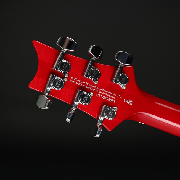PRS SE Custom 24 Floyd in Charcoal Cherry Burst