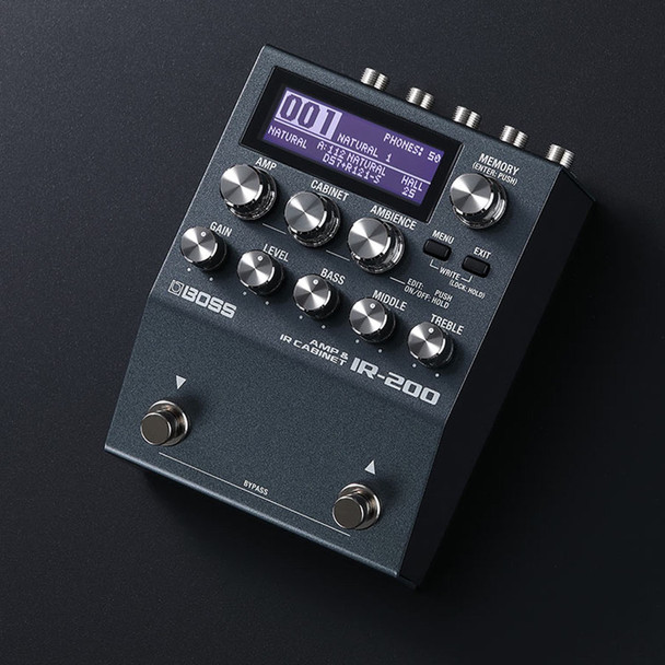 Boss IR-200 Amp And IR Cabinet Modelling Pedal