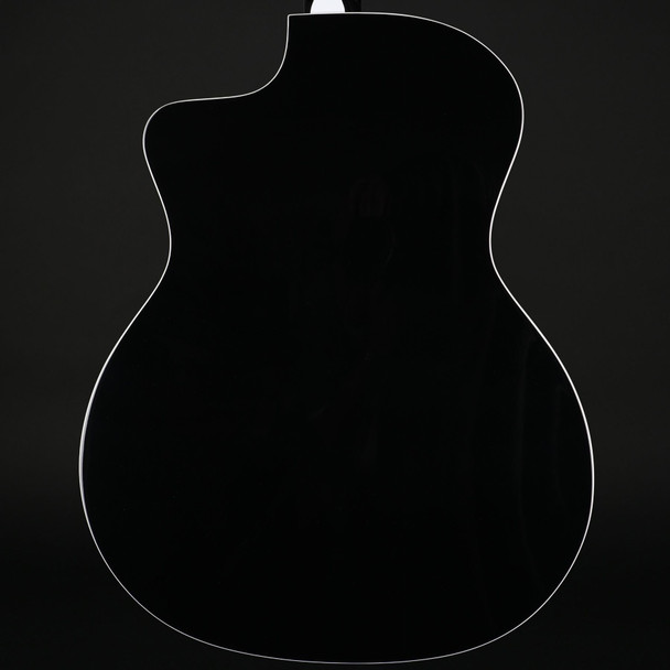 Taylor 214ce-BLK Plus Grand Auditorium Cutaway, ES2 in Black with Gig Bag #2206016453