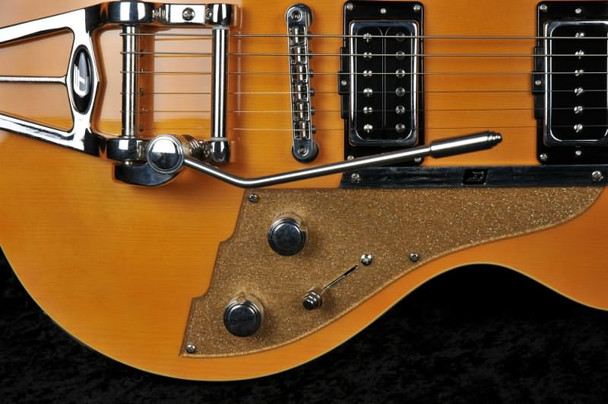 Duesenberg Starplayer TV in Trans Orange with Hard Case