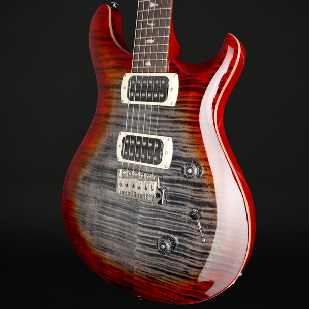 PRS SE Custom 24 (2026) in Charcoal Cherryburst with Gig Bag #I025714