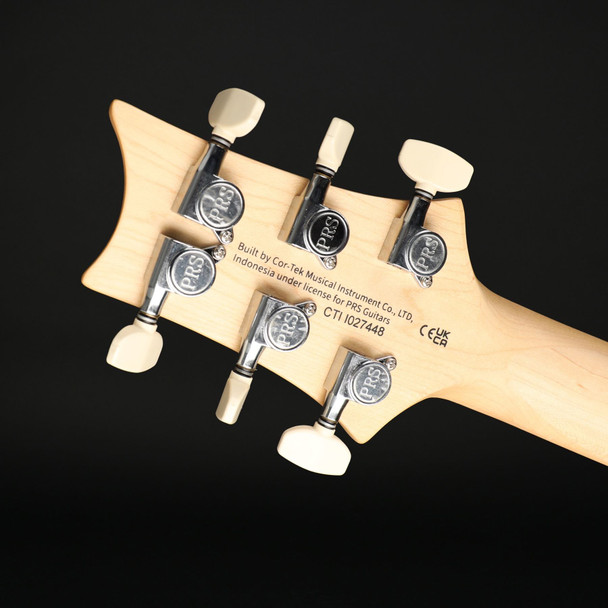 PRS SE CE24 (2026) in Slate Blue, Natural Back with Gig Bag #I027448
