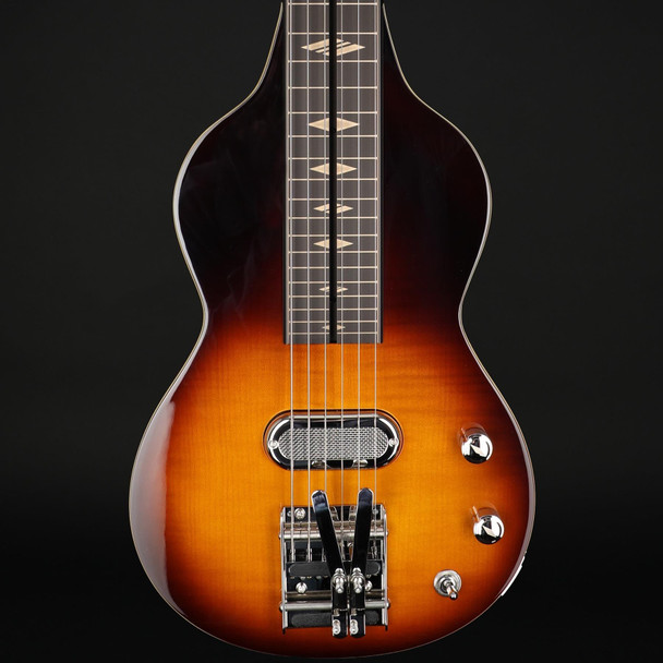 Duesenberg Kalico Lapsteel in Tobacco Burst with Case