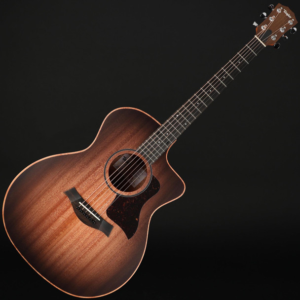 Taylor 24ce Sunset Blvd Grand Auditorium Electro Acoustic Guitar in Edgeburst with Gig Bag #2206016405