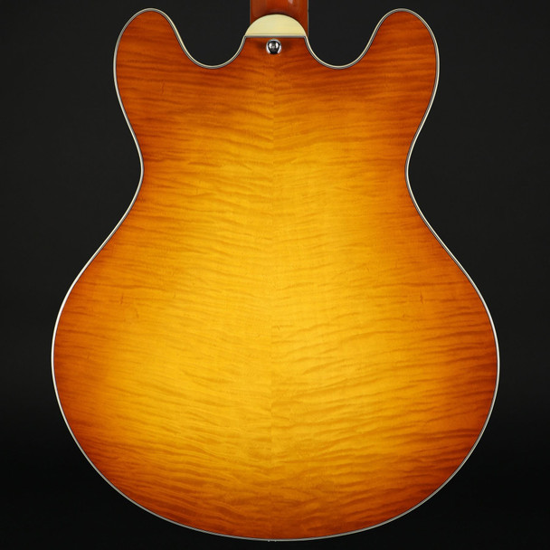 Eastman T486-GB 16" Thinline, Seymour Duncan Pickups in Goldburst with Case #P2500699