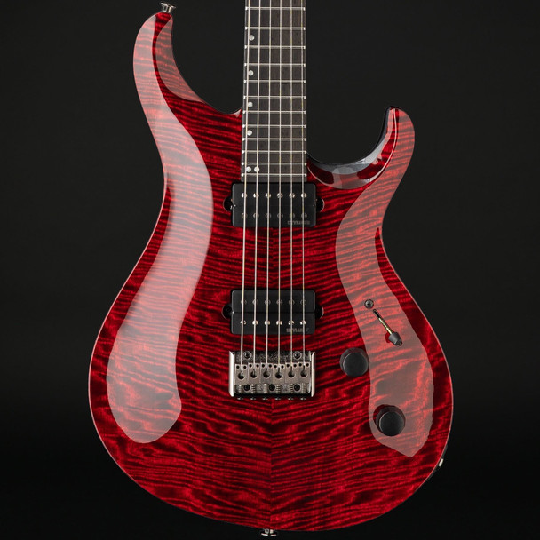PRS Tekton Hardtail, Black Satin Neck, Bloodstone Red with Gig Bag