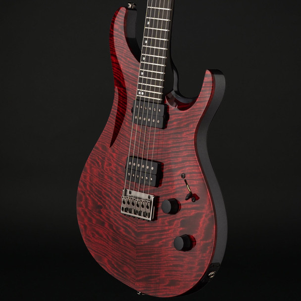 PRS Tekton Hardtail, Black Satin Neck, Bloodstone Red with Gig Bag