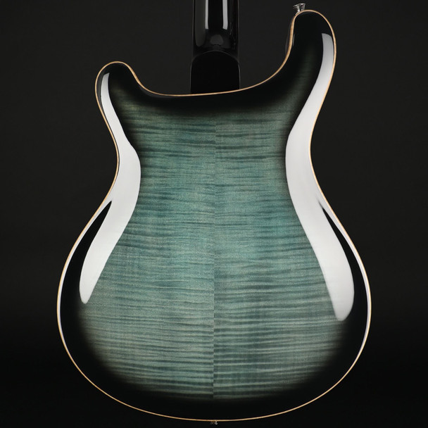 PRS SE Hollowbody II Piezo in Peacock Blue Smokeburst with Case #I01520