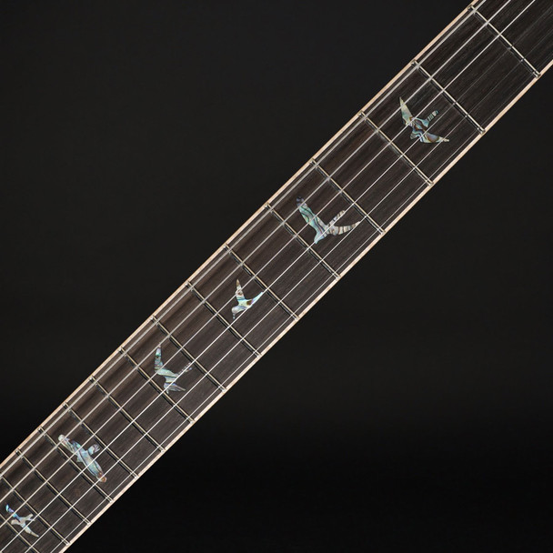 PRS SE Hollowbody II Piezo in Peacock Blue Smokeburst with Case #I01494