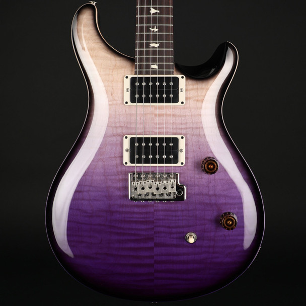 PRS CE24 Sprayers Choice in Custom Purple Fade with Matching Binding #0425378
