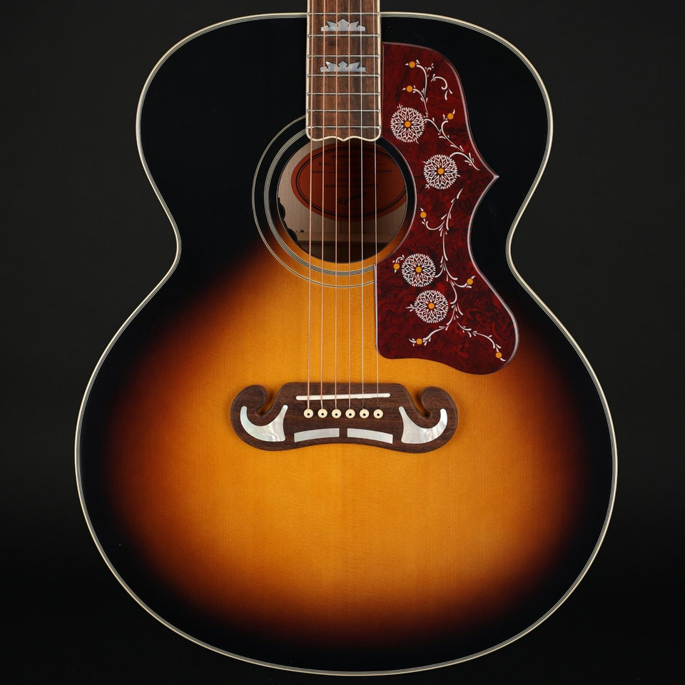 Epiphone Inspired by Gibson J-200 Electro Acoustic in Aged Vintage ...