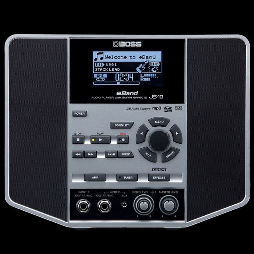 Boss Eband Js 10 Audio Player Recorder With Guitar Effects