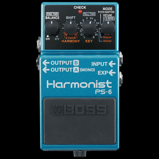 Boss PS-6 Harmonist Guitar Pitchshifter Guitar Effects Pedal 