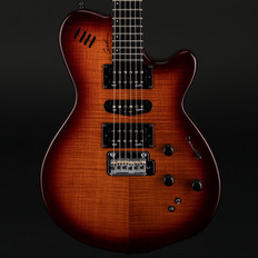 Godin xtSA in Light Burst Flame with Gig Bag