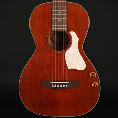 Art & Lutherie Roadhouse Parlor Q-Discrete Electro Acoustic Guitar in Havana Brown