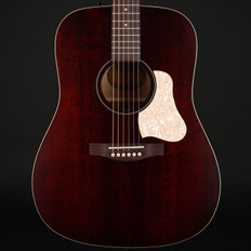 Art & Lutherie Americana Dreadnought Acoustic Guitar in Tennessee Red