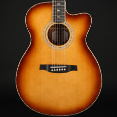 PRS SE Angelus A40E Spruce/Ovangkol Cutaway Electro Acoustic in Tobacco Sunburst with Case #E32155