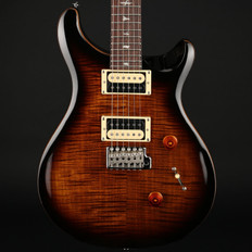 PRS SE Custom 24 in Black Gold Burst with Gig Bag