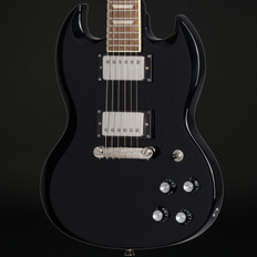 Epiphone Power Players SG in Dark Matter Ebony with Gig bag, Cable, Picks