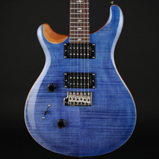 PRS SE Custom 24 Left Handed in Faded Blue with Gig Bag