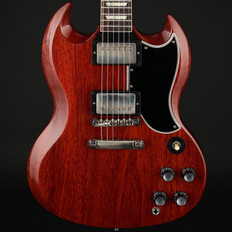 Gibson Custom Shop 1961 Les Paul SG Standard Reissue Stop-Bar VOS in Cherry Red #403431
