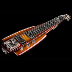 Duesenberg Fairytale Lapsteel in Goldburst with Hard Case