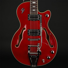 Duesenberg Starplayer TV Deluxe in Crimson Red with Hard Case