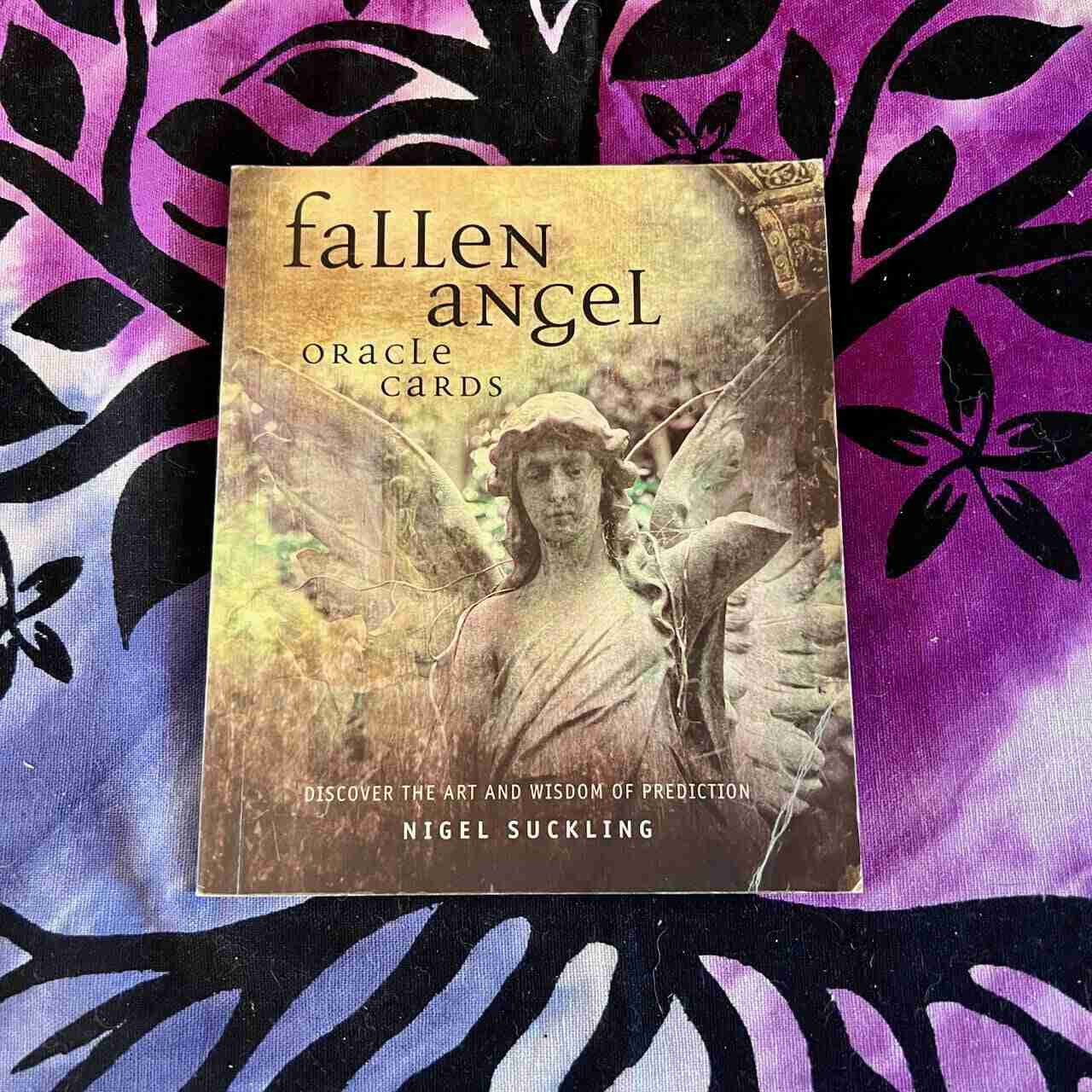 Fallen Angel Oracle Guidebook Front