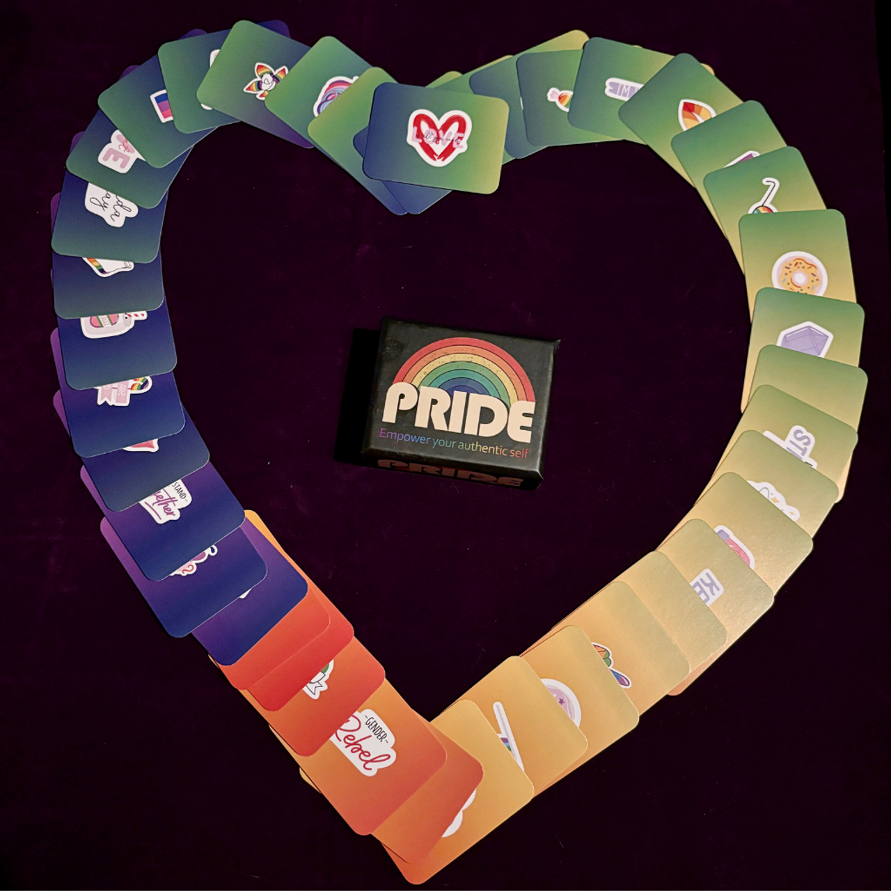 Rainbow pride gift set