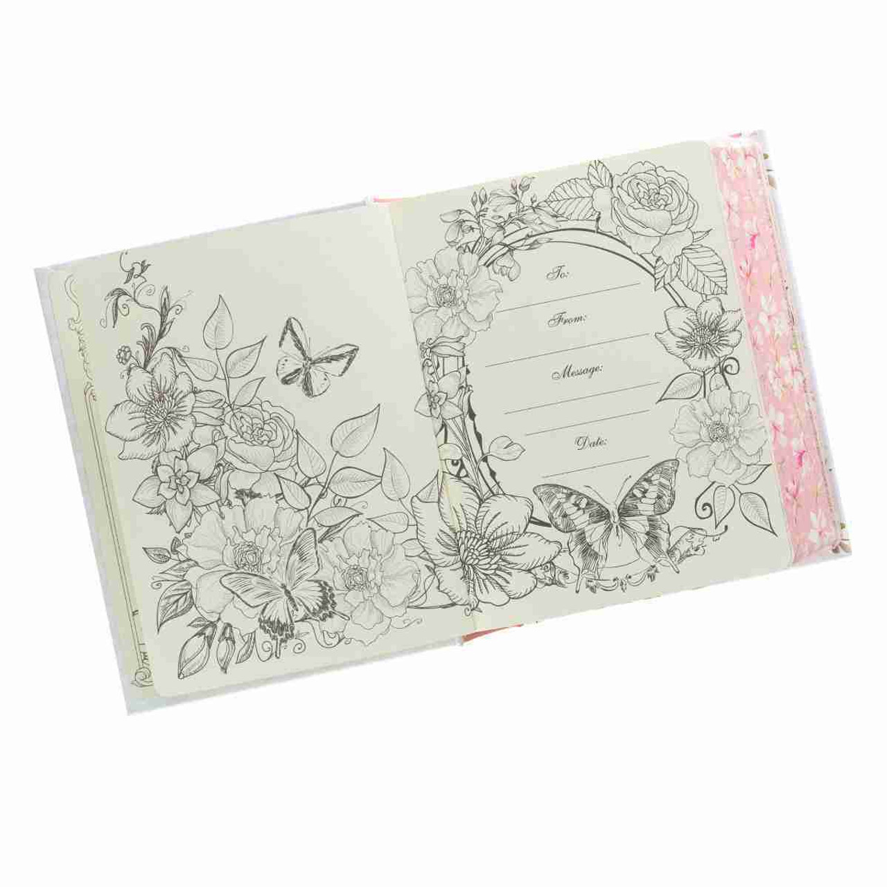 KJV My Promise Bible - Pink Floral Hardcover