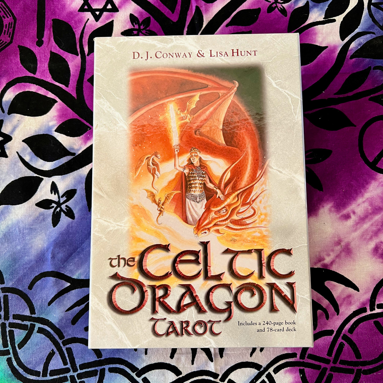 Celtic Dragon Tarot Set Box Front