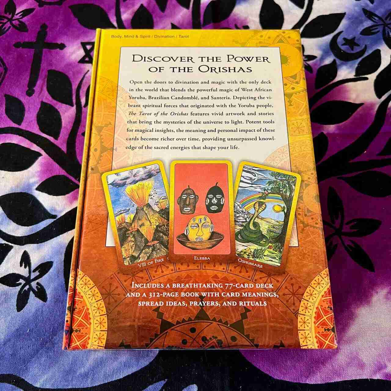 Tarot of the Orishas Box Back