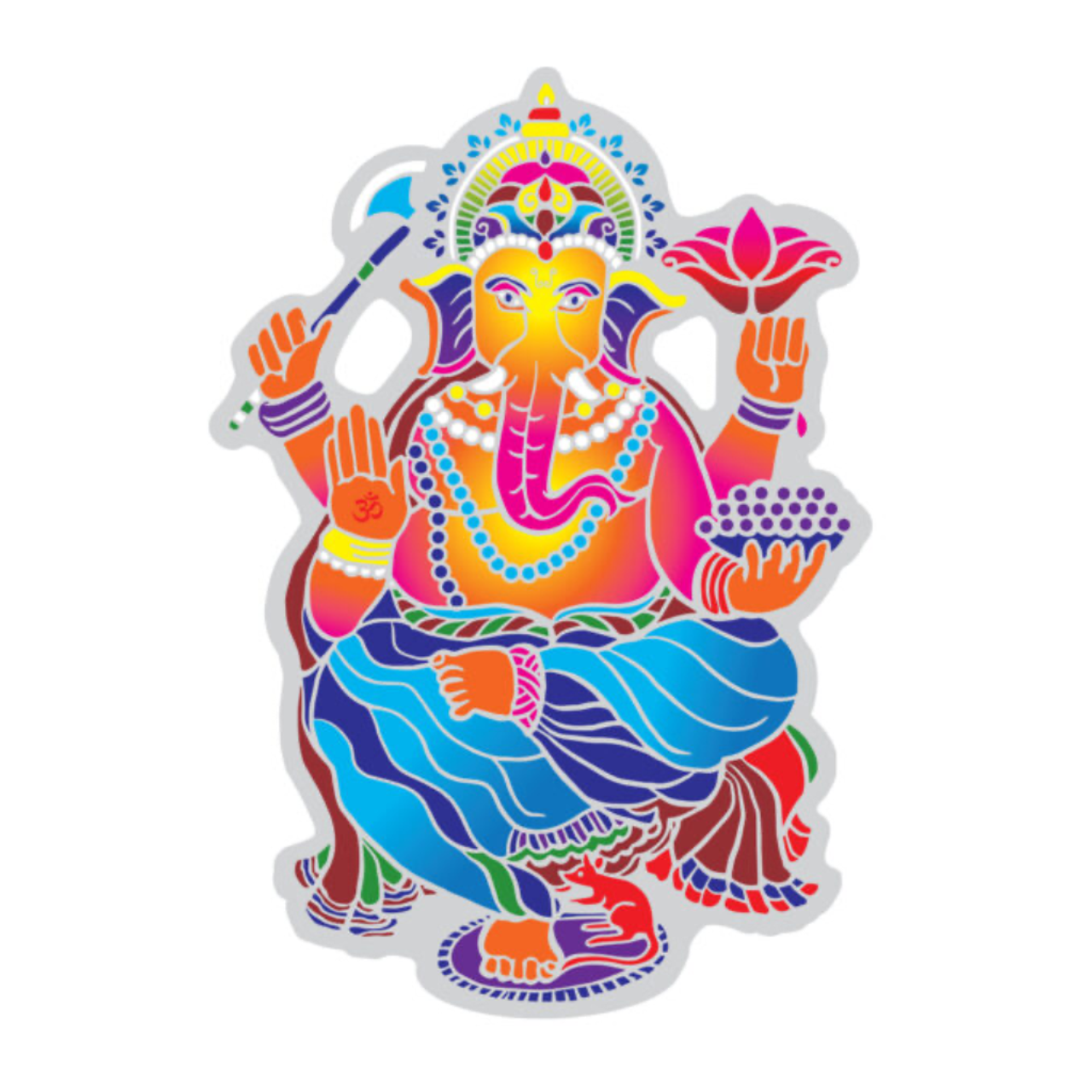 Dancing Ganesha Suncatcher