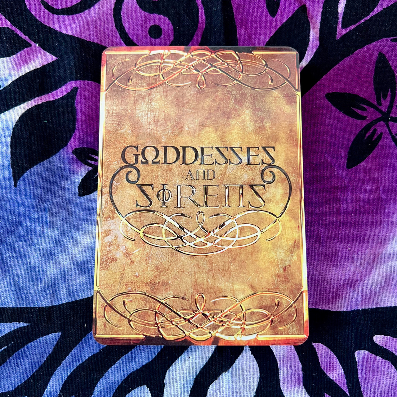 Goddesses & Sirens Oracle Cards Back