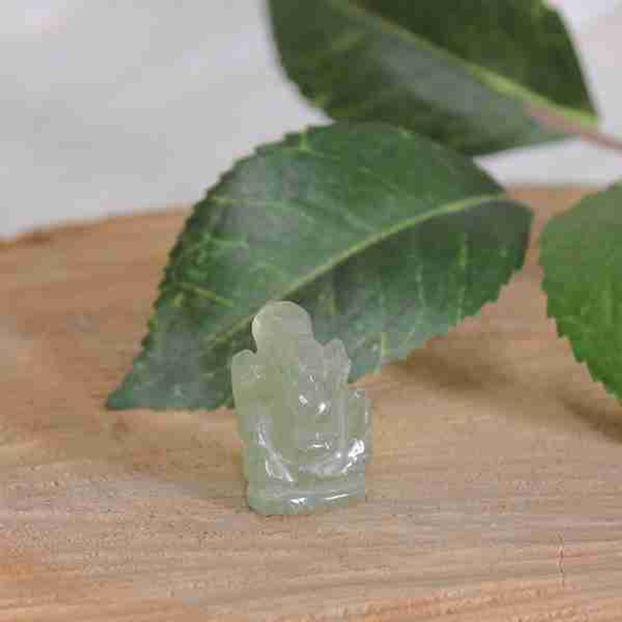 Green Aventurine Ganesh Figurine