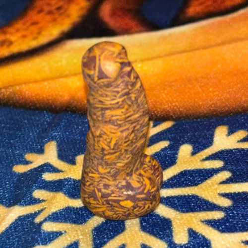 Brown Jasper Phallus Carving