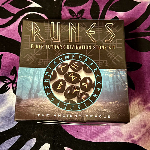 Runes - Elder Futhark Divination Stone Kit