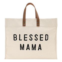 Canvas Tote - Blessed MAMA