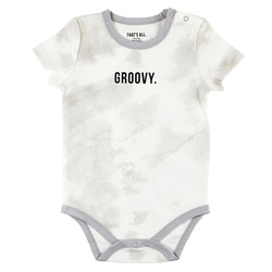 That's All Tie Dye Snapshirt - Grey Groovy