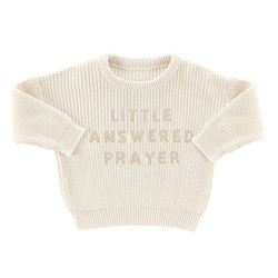 Chunky Knit Sweater - Little Answered Prayer