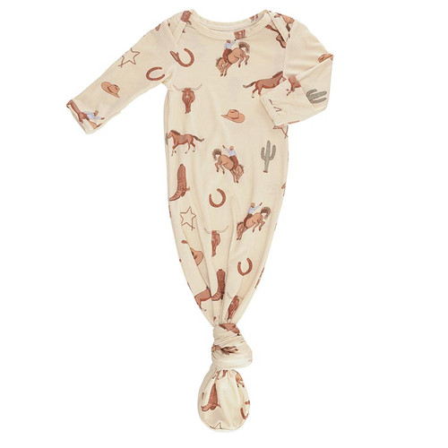 Knotted Gown - Cowboy
