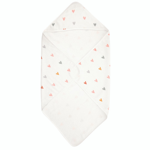Hooded Towel - Hearts
