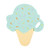 Ice Cream Cone Silicone Teether